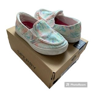 Sperry Salty Jr Slip-on Sneakers - size 8 toddler